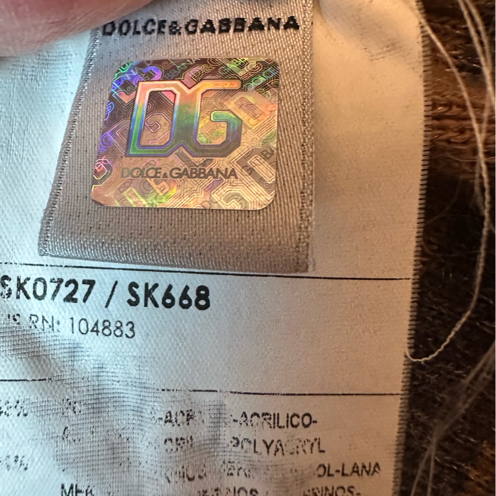 Dolce & Gabbana Striped Cardigan | Luxury Knit Button Front - Picture 11 of 13